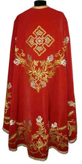 Red Priest Embroidered Vestment