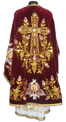 Red Priest Embroidered Vestment
