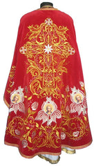 Red Priest Embroidered Vestment