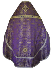 Priest Vestment Byzantine Cross Purple