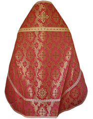 Priest Vestment Sunny Cross Red
