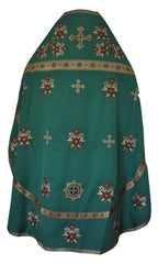 Priest Vestment Green (Embroidered)