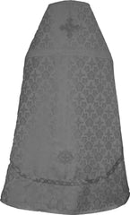 Priest Vestment New Cross in Flowers (White)