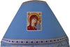 Blue Priest Vestment (Embroidered Icon on the Theotokos on the back)