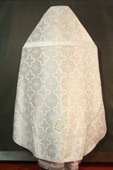White Brocade Priest Vestment