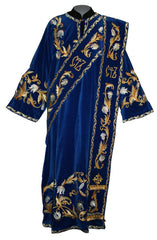 Blue Deacon Vestment
