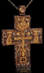Pectoral Cross (Jewelled) Exclusive 14 Century Replica