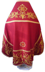 Red Priest Embroidered Vestment