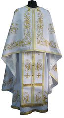 White Priest Embroidered Vestment