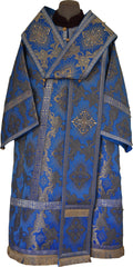 Bishop Vestment Set (Sunny Cross Blue)