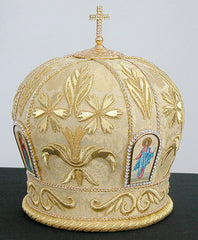 Hand Embroidered Mitre